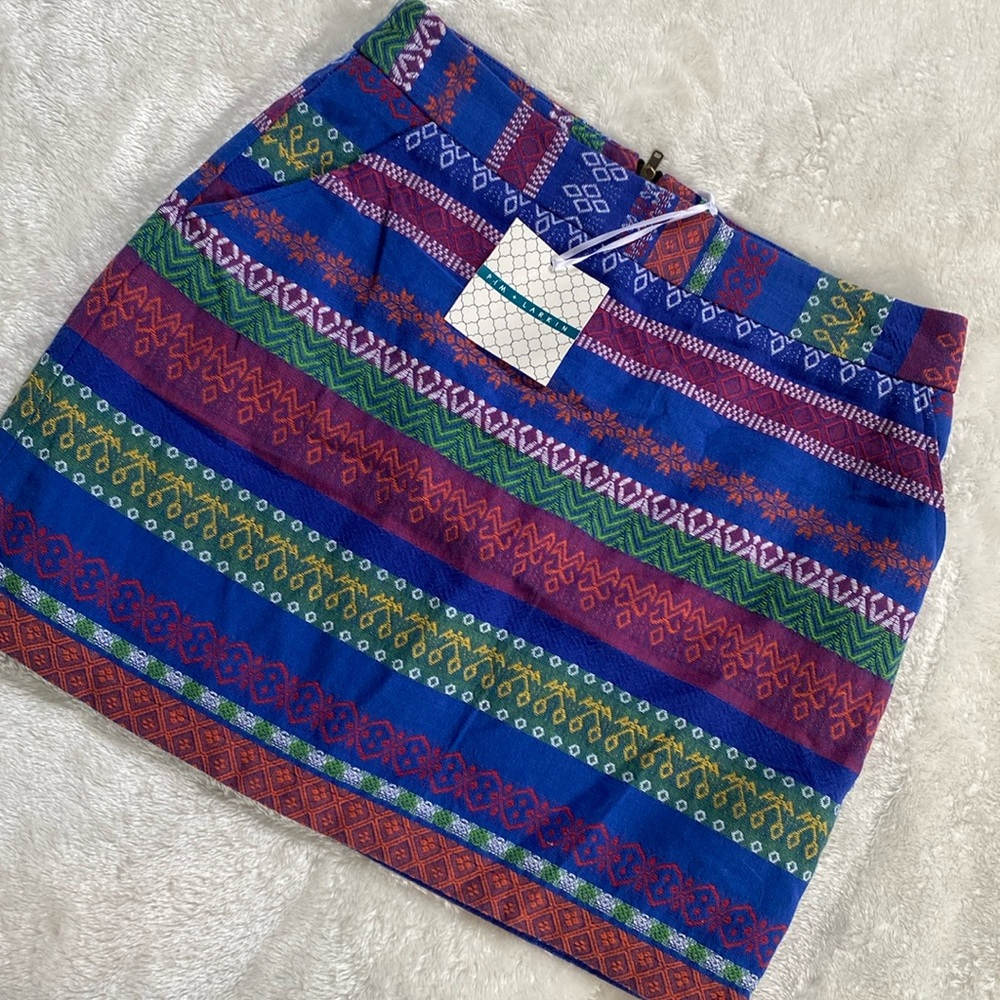 100% cotton Pim + Larkin mini skirt